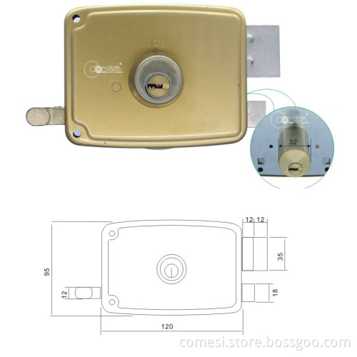 Rim Lock (3425C)